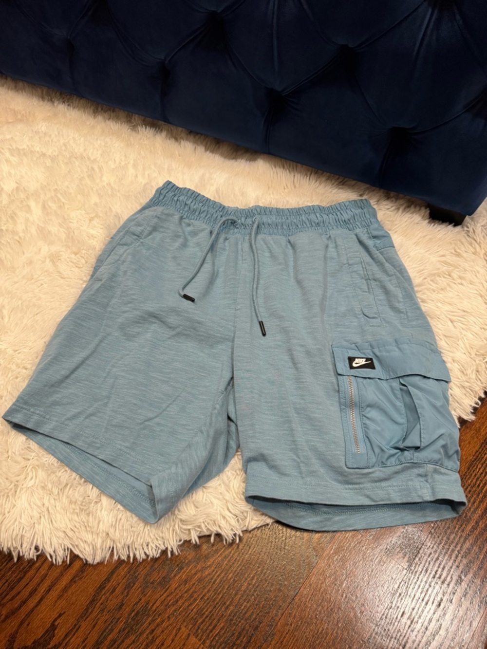 Nike Men’s Sky Blue Cargo Shorts